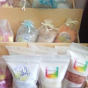 3 Packs Bath Powders